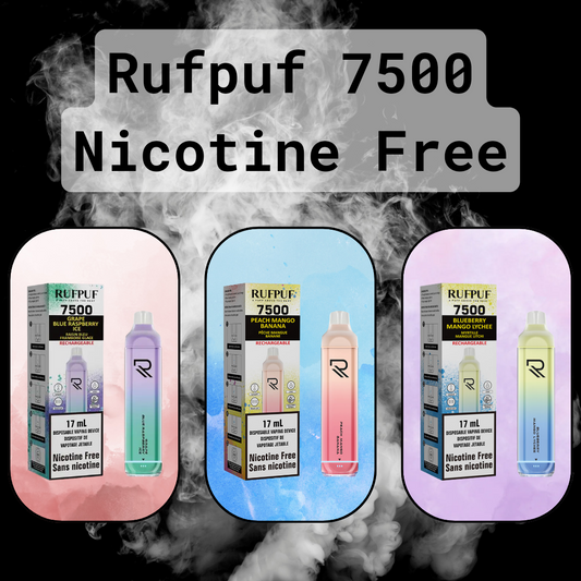 RUFPUF 7500 Nicotine Free