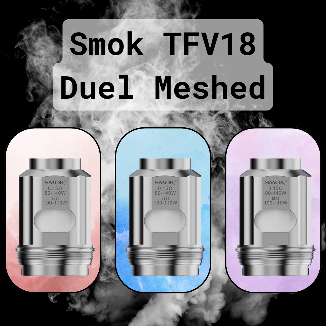 Smok TFV18 Duel Meshed 3/pk