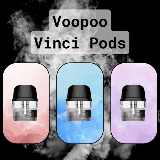 Voopoo Nano2/Vinci/Vinci Q Replacement Pods(3pk)