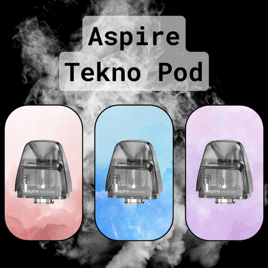 Aspire Tekno Replacement Pod 0.6 ohm(2/PK)