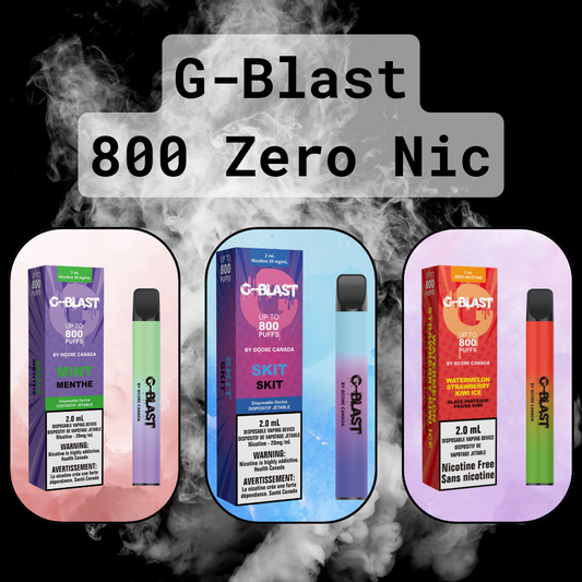 G-Blast 800 Puff Disposable(ZERO NIC)