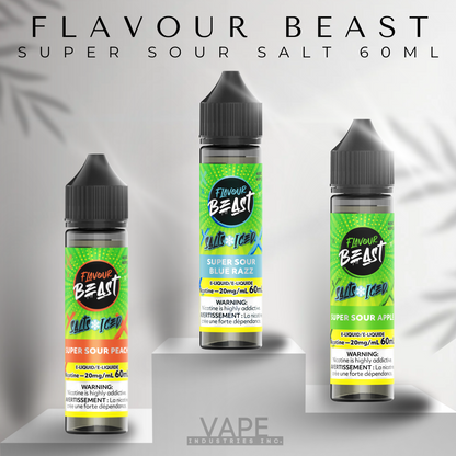 Flavour Beast Super Sour E-Liquid 60mL - AB