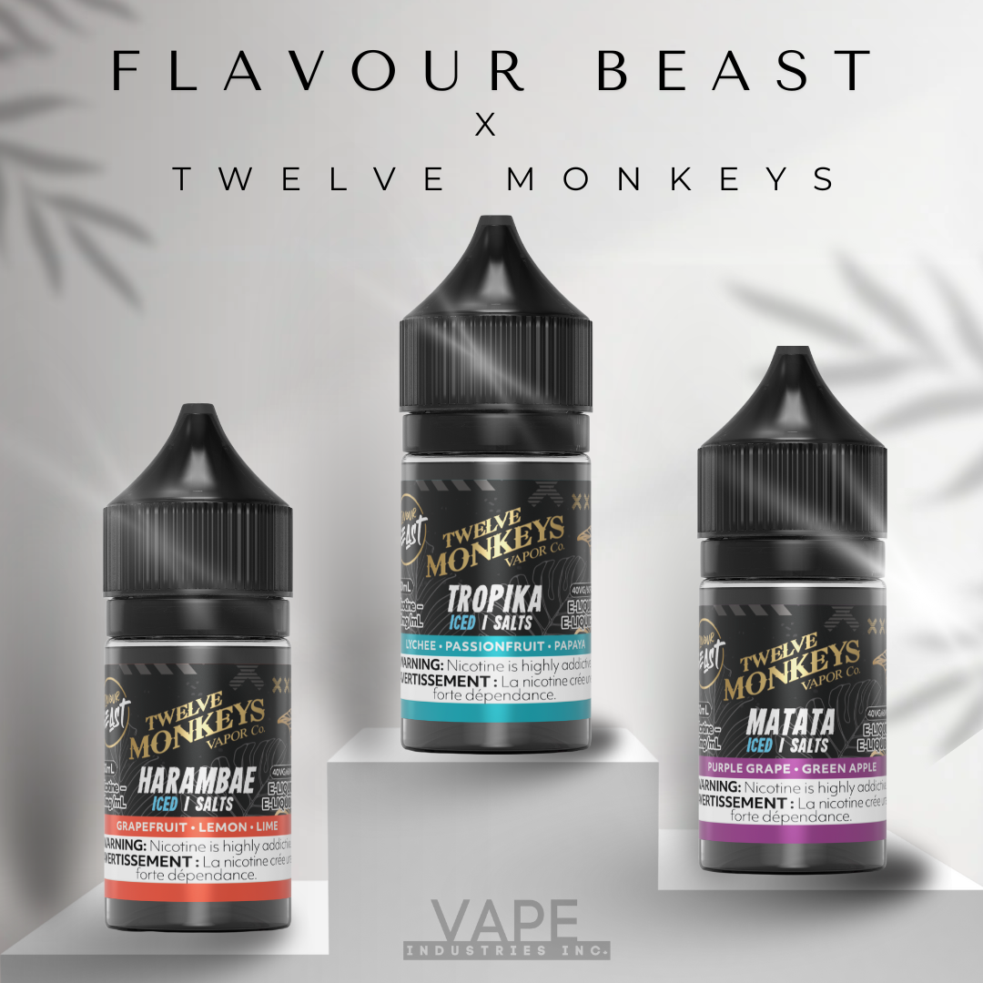 Flavour Beast X Twelve Monkeys E-Liquid 30ml - AB