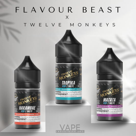 Flavour Beast X Twelve Monkeys E-Liquid 30ml - AB