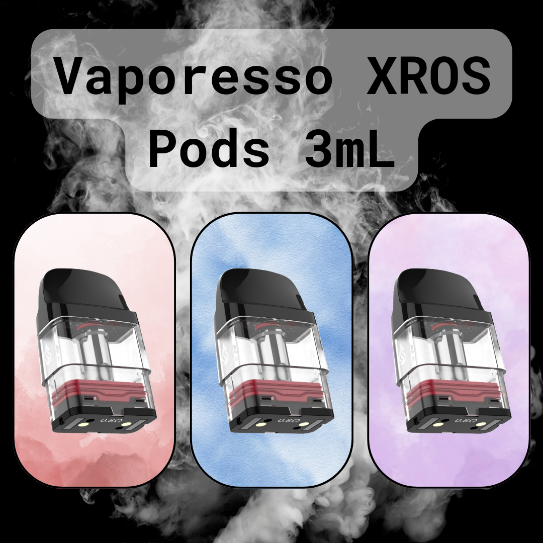 Vaporesso XROS Series Replacement Pods - 3mL (4pk)