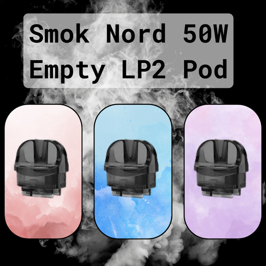 Smok Nord 50W Empty LP2 Pod 3/PK