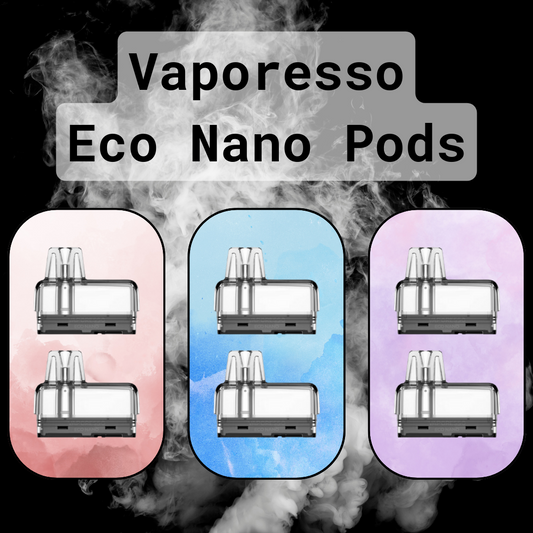 Vaporesso Eco Nano Replacement Mesh Pod 6mL 2/PK [CRC Version]