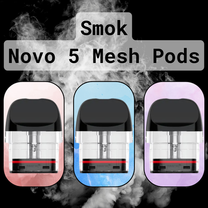 Smok Novo 5 Mesh Replacement Pods (3pk)